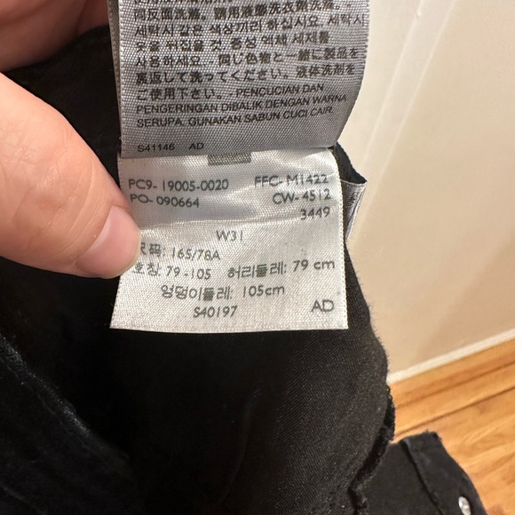 Levi’s black skinny legging jeans size 31 - Picture 16 of 16